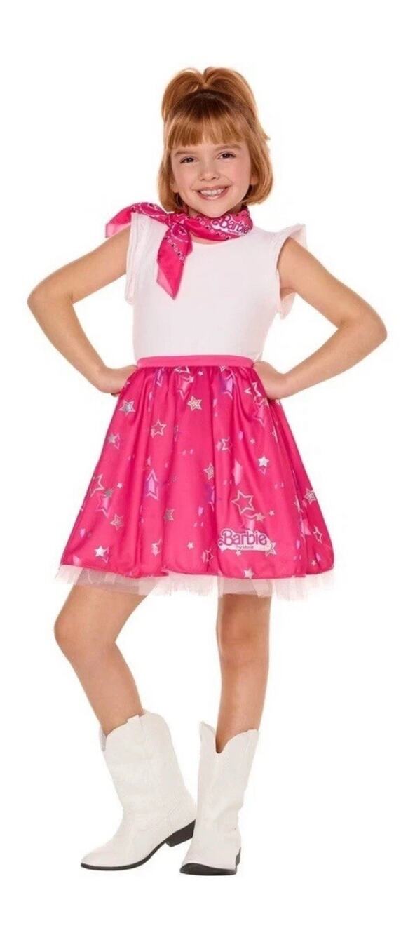 Barbie Movie Kid's Western Tutu Bandana Halloween Costume Kit Large/XL